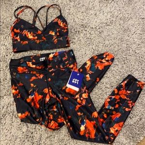 Leggings and Bra workout set